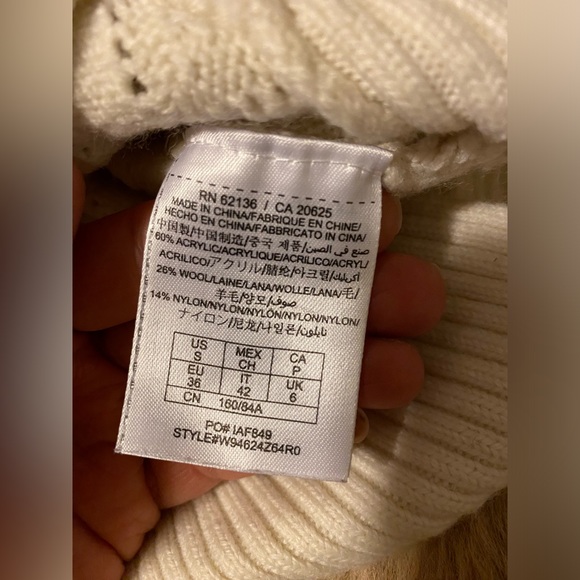 Guess Jeans white knitted top - Picture 4 of 7